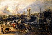 Peter Paul Rubens Tournament in front of Castle Steen Sweden oil painting artist